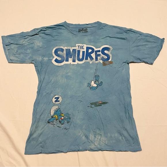 Smurfs Tshirt Women’s Size Small Shirt - Picture 1 of 16